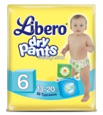   Libero DryPants 6 XL (13-20)16.