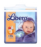 . Libero Baby Soft  Midi 5-8   20.