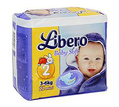 . Libero Baby Mini 3-6  22.