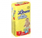  Libero DryPants "7"XL Plus (16-26) 28. 