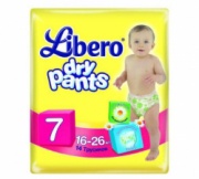   Libero DryPants 7 XL + (16-26)14.