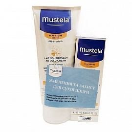 Набір "Живлення та захист для сухої шкіри" MUSTELA