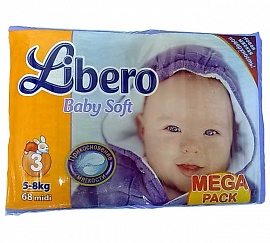 . Libero Baby Soft Midi (5-8) 68  .