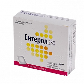 ЕНТЕРОЛ пак. 250мг №10 Біокодекс