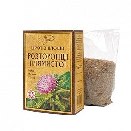 ШРОТ плодів розторопши плямистої 100г Житомир (Ганнуся)