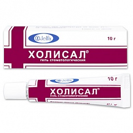 ХОЛІСАЛ гель д/зубів 10г Ельфа